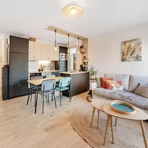 Appartement Cote Riviere, T2, Terrasse & Parking, Rennes